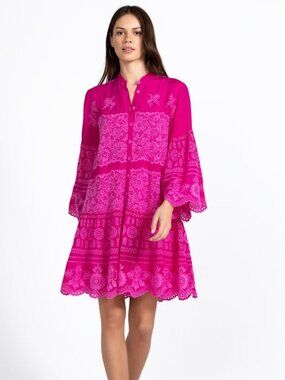 Johnny Was Lace Valeria Dress M